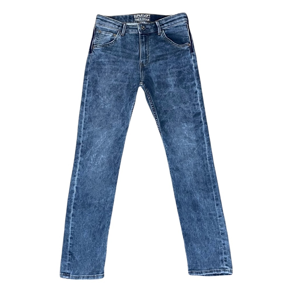 H&M &Denim Super Soft Skinny Blue Jeans size 12-13Y